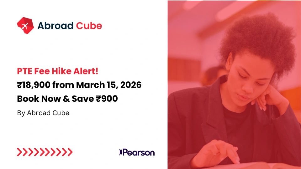 PTE Fee Hike 2026: Exam Cost Rises to ₹18,900 from March 15