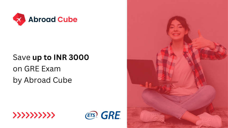 Save up to INR 3000 on the GRE Exam